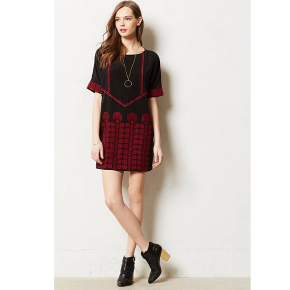 Anthropologie Dresses & Skirts - Anthropologie TINY Silk Flamme Tunic dress- XS